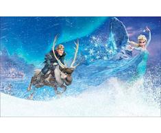 Papier peint enfant géant Frozen La reine des neiges - 175x130cm