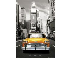 New York Taxi N°1 Poster grand format 61 x 91.5 cm