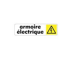 Autocollant Sticker signalisation Plaque Porte Panneau Armoire Electrique