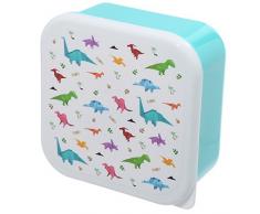 Set de 3 boîtes de pain Dinosaure/Boîte de petit déjeuner pour enfant/garçon (école/Enfant Jardin)