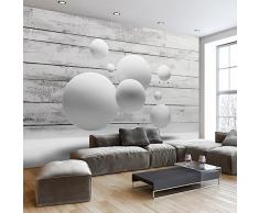 murando – Papier peint intissé – 250x175 cm – Trompe l oeil - Tableaux muraux – Déco – XXL– bois balle 3D f-A-0322-a-a