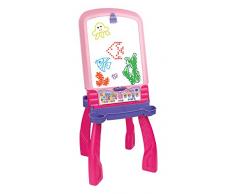 VTech – Magi Chevalet interactif 3 en 1 rose, tableau interactif enfant
