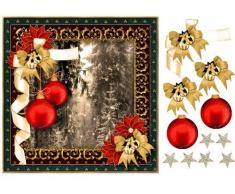 Quiet Snow Storm Cimier de sapin de Noël 1 par Mary Jane Harris