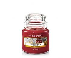 Yankee Candle bougie petite jarre classique « Magie de Noël », rouge
