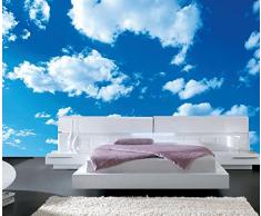 Papier Peint 3d Trompe L'oeil moderne ciel et nuage 415cmX254cm