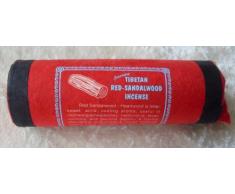 Native by Nature Bâtonnets dencens tibétain Bois de Santal Rouge médicinal népalais/tibétain