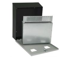 Wedo 17035112 Cendrier mural Gris/Noir