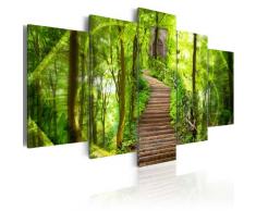 BD XXL murando – Impression sur toile 200x100 cm - 5 pieces - Image sur toile - Images - Photo - Tableau - motif moderne - Décoration - tendu sur chassis - abstraction abstrait 030112-8