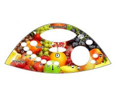 Thermodernizate.com Sticker de panneau de commande pour thermomix Tm31 Fruit