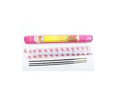 Encens Indien naturel - Bouquet Plaisirs Sucrés (5 parfums) Lot de 100 bâtonnets marque HEM