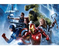 Papier peint enfant géant Avengers - 269x200cm