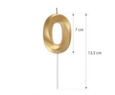 URAQT Bougies Numéro 0, Bougies Danniversaire Numéro, Bougie Numéro Paillettes Dor, Convient Pour Les Anniversaires, Les Anniversaires De Mariage, Les Cérémonies De Remise Des Diplômes