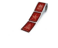 Sticker de Noël par Herma - 200 autocollants sur rouleau Joyeux Noël (Merry Christmas)