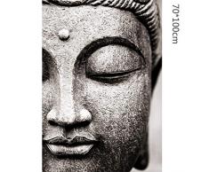 niumanery Buddha Frameless Poster Canvas Painting Decoration Mural Living Room Art Picture H