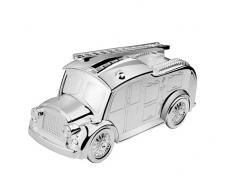 Zilverstad 7669261 Tirelire Voiture de Pompiers ArgentÃ© LaquÃ©