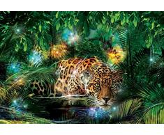 Welt-der-Träume Photo Papier peint Jaguar dans la jungle | | Photo Papier peint 10212 _ P-ms | Nature sauvage Wildlife Paysage Animal animaux Chat, P8 (368cm. x 254cm.)