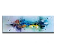 120 x 40 cm Impression sur Toile Abstrait 5723 Peinture/Image/Tableau/Decoration sur châssis