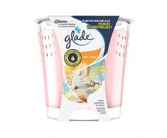 Glade Bougie Parfum Infusé Huiles Essentielles Anti-Tabac 30 Heures de Parfum 129 g