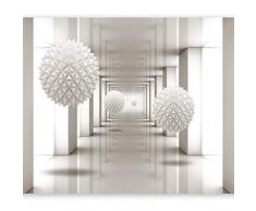 murando – Papier peint intissé 200x140 cm – Trompe l oeil – Tableaux muraux déco XXL – abstraction 3D a-A-0149-a-b