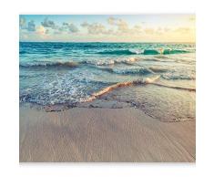 murando Papier peint intissé Plage Mer 400x280 cm Décoration Murale XXL Poster Tableaux Muraux Tapisserie Photo Trompe l'oeil Nature Paysage c-B-0358-a-a