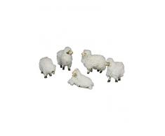 Lot de 5 figurines de crèche