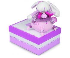 Doudou et Compagnie Cerise Boîte à Musique Rose