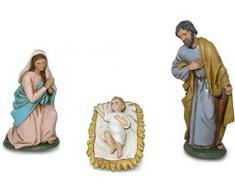 Ferrari & Arrighetti - Martino Landi - Lot de 3 santons de la Nativité, 9 cm