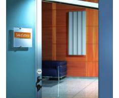 Durable Crystal Sign Plaque de porte 210 x 148 mm