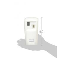 Rubbermaid Microburst 3000 Diffuseur de parfum Avec écran LCD, blanc, 1