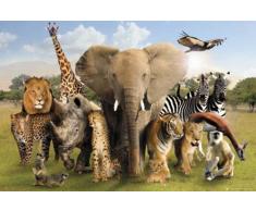 Empire Merchandising Poster avec Photo danimaux Sauvages fourni avec des Accessoires