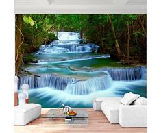 Tapisserie Photo Nature de cascade 352 x 250 cm Laine papier peint Salon Chambre Bureau Couloir décoration Peinture murale décor mural moderne - 100% FABRIQUÉ EN ALLEMAGNE - 9036011b