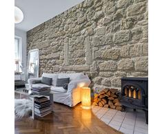 murando Papier peint intissé 500x280 cm - Grand Format XXL- Top vente - Papier peint - Tableaux - muraux- déco - Brique Mur Pierre f-A-0454-a-a