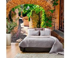 murando – Papier peint intissé – 350x256 cm – Trompe l oeil - Tableaux muraux – Déco – XXL– Paysage Nature Pierre d-B-0075-a-a