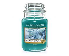 Yankee Candle bougie jarre parfumée, grande taille, Sapin enneigé, jusquà 150 heures de combustion