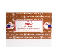 Satya Bâtons dencens Musc (Lot de 12)