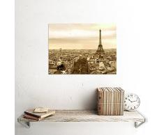 PHOTOGRAPHY CITYSCAPE PARIS FRANCE EIFFEL TOWER ART PRINT 12x16 '' POSTER MP3331B