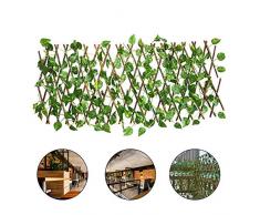 Adminitto88 Haie De Jardin Artificielle Avec Revêtement De Clôture GreenFences Haie Artificielle Clôtures Décoratives Bordures De Jardin Idéale Pour Balcon Ou Clôture - Aspect Sapin - Ultra Couvrant