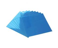 HKTOPONE 9Pcs Miroir Autocollant Miroir Adhésif Décoratif Miroir Carrés Argenté Amovible Mosaïque Décorative 14.8cm x 14.8cm 3D Decal Mosaic Home Room Decoration DIY for Living Room Porch