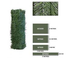 Seto Decor kf050b – Haie Artificielle, Lame Fine, 0,5 x 5 m, 2 mm