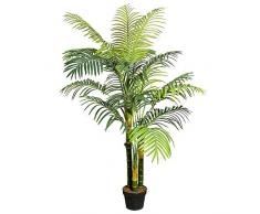 Plante artificielle 145 cm palmier palmier artificiel plante dintérieur arbre décoratif