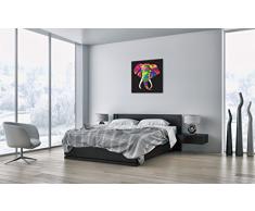 Impression sur toile - un élément - largeur : 70cm, hauteur : 70cm - Image sur toile - Photo N° 2928 - prete a suspendre - encadrée - Tableaux pour la mur - motif moderne - Décoration - pret a accrocher - tableau: AC70x70-2928