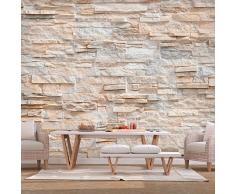 murando Papier peint intissé Pierre Optique 400x280 cm Décoration Murale XXL Poster Tableaux Muraux Tapisserie Photo Trompe loeil Mur Pierre Optique 3D f-B-0018-a-b