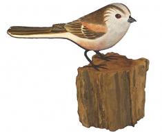 MyFamilyHouse BRD-137 Statuette en Bois sculpté à la Main pour Oiseaux en Bois sculpté