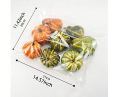 citrouille halloween deco automne decoration de noel sapin maison nature rampe escalier guirlande feuille lumineuse arbre de noel plante artificielle led a pile pour balcon centre de table mariage