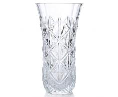 RCR Vase Ã Fleurs dÃ©coratif en Cristal Luxion Enigma 26251020206, 30Â cm, Claire, 30 cm