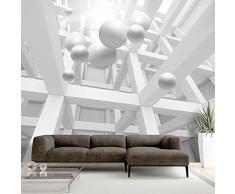 murando – Papier peint intissé – 350x256 cm – Papier peint – Trompe l oeil - Tableaux muraux – Déco – XXL– abstraction 3D a-C-0029-a-a