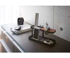 YAMAZAKI - Vide poche acier et bois noir Yamazaki -