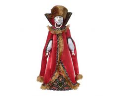 Poupée en Porcelaine Faite à la Main dans Un Costume Folklorique Traditionnel Russe 29 cm 22-11