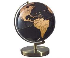 Mascagni Globe terrestre avec Base en métal, cuivre, diam. 25 cm