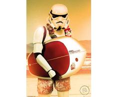 GB Eye Poster Star Wars Stormtrooper Surf, Multicolore, 91x61cm